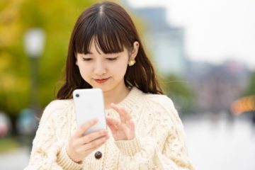 スマホで英語の画像